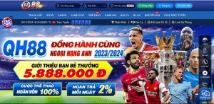 QH88 là một trong những tên tuổi uy tín nhất trong lĩnh vực cá cược